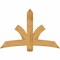 Ekena Millwork Davenport Rough Sawn Timber Gable Bracket, Western Red Cedar, 60"W x 40"H x 4"D x 6"F, 16/12 Pitch GBW060X40X0406DAV00RWR - alternate 1